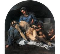ZHAOSHAN Famoso Quadri Murale Stampe Olio Pietà Annibale Carracci per L'arredamento del Soggiorno 60x90cm
