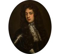 ZHAOSHAN Famoso Quadri Murale Stampe Olio Retrato de Henry Th Lord Herbert de Cherbury por Godfrey Kneller per la Decorazione Domestica dell'ufficio 60x90cm
