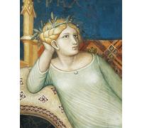 ZHAOSHAN Famoso Stampa Artistica Poster Stampa Alegoría del Buen Gobierno Paz de Ambrogio Lorenzetti per la Decorazione Domestica dell'ufficio 60x90cm