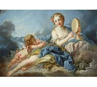 ZHAOSHAN Famoso Stampa Artistica Poster Stampa la musa Terpsícore de François Boucher per L'arredamento del Soggiorno 60x90cm