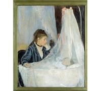 ZHAOSHAN Famoso Stampa Artistica Poster Stampa la representación de la cuna de la artista Sister Edma de Berthe Morisot per la Decorazione Domestica dell'ufficio 60x90cm