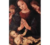 ZHAOSHAN Famoso Stampa Artistica Poster Stampa Lady del Cardellino de Liberale Da Verona per L'arredamento del Soggiorno 60x90cm