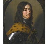 ZHAOSHAN Famoso Stampa Artistica Poster Stampa Mauricio del Palatinado Hijo de Federico V del Palatinado por Gerrit Van Honthorst per L'arredamento del Soggiorno 60x90cm