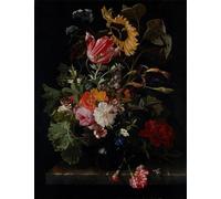 ZHAOSHAN Famoso Stampa Artistica Poster Stampa Ramo de flores en un jarrón de Maria Van Oosterwijck per L'arredamento del Soggiorno 60x90cm
