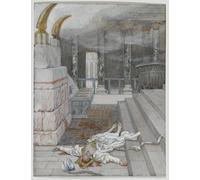 ZHAOSHAN Famoso Stampa Artistica Poster Stampa Zacharias asesinado entre el templo y el por Jacques per la Decorazione Domestica dell'ufficio 60x90cm