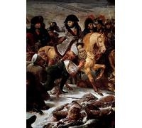 ZHAOSHAN Famoso Tela graffiti Artistiche Tela Campaña de Prusia y Polonia Napoleón I en el campo de batalla por Antoine Jean Gros per la Decorazione Domestica dell'ufficio 60x90cm