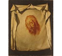 ZHAOSHAN Famoso Tela graffiti Artistiche Tela el Velo de Santa Verónica de Francisco De Zurbaran per la Decorazione Domestica dell'ufficio 60x90cm