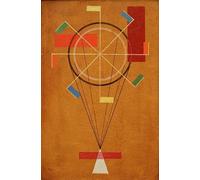 ZHAOSHAN Famoso Tela graffiti Artistiche Tela Fidel de Wassily Kandinsky per L'arredamento del Soggiorno 60x90cm