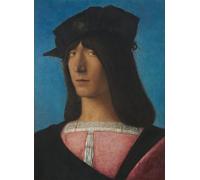 ZHAOSHAN Famoso Tela graffiti Artistiche Tela Retrato de un hombre de Bartolomeo Veneto per L'arredamento del Soggiorno 60x90cm