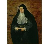 ZHAOSHAN Poster D'epoca Parete Immagine del Muro Retrato de la Infanta Isabel Clara Eugenia Gobernadora de los Países Bajos por Peter Paul Rubens per L'arredamento del Soggiorno 60x90cm