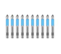 ZHaotn 10 punte for cacciavite antiscivolo, testa a croce 25/50/65/70/90/125/150 mm