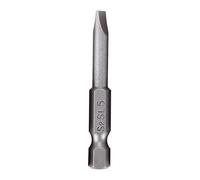 ZHaotn 1X 50mm Punte for cacciaviti a testa piatta con punta scanalata Utensile manuale for riparazioni elettriche SL 2 2.5 3 4 5 6 Acciaio legato 2mm-6mm