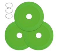 ZHaotn 3 pezzi di dischi diamantati for il taglio del vetro da 115 mm, sega for marmo, piastrelle in ceramica, giada, cristallo, bottiglie di vino, strumento for la molatura e la smussatura.