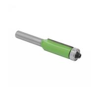 ZHaotn Fresa for rifilatura a filo, gambo da 8 mm, verde brillante, con cuscinetto, for modelli in legno, fresa in carburo di tungsteno