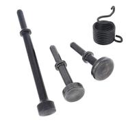 ZHaotn Kit di 4 punte for martello pneumatico ad aria compressa, punte for scalpello pneumatico in acciaio duro 45#, punte for testa a impatto pneumatica