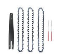 ZHaotn Set di catena e piastra guida in acciaio da 8 pollici, adatto for motosega elettrica da 8 pollici, utilizzata for la potatura e la registrazione di tronchi. Parti di seghe elettriche.