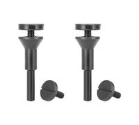 ZHaotn Supporto mandrino di montaggio for disco da taglio da 1/2 pezzi, foro albero da 3/8" e 1/4" for accessori for smerigliatrice angolare, trapano, utensile rotante for lama di sega