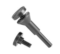 ZHaotn Supporto mandrino di montaggio for disco da taglio da 1/2 pezzi, foro albero da 3/8" e 1/4" for accessori for smerigliatrice angolare, trapano, utensile rotante for lama di sega