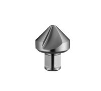 ZHaotn Svasatore in acciaio rapido da 25, 30, 40, 50, 55 mm con gambo Weldon da 3/4". Fresa for smussatura a 90 gradi a 3 lame.