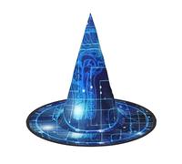 ZHAOUR 1 cappello di Halloween - Intelligenza Artificiale Cervello Stampa Streghe Decor Party, Cosplay Giochi di Ruolo, Carnevale, Vestire Mascherata Forniture