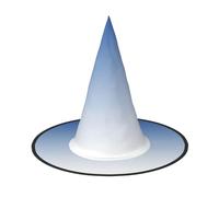 ZHAOUR 3 cappelli di Halloween - Ombre strutturato blu stampa streghe Decor Party, Cosplay giochi di ruolo, carnevale, abbigliamento in maschera forniture