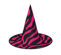 ZHAOUR 3 cappelli di Halloween - Zebra Tigre leopardo rosa stampa streghe Decor Party, Cosplay gioco di ruolo, carnevale, abbigliamento in maschera forniture