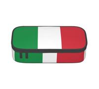 ZHAOUR Astuccio con bandiera della Repubblica di Croazia, stampa completa, organizer multiuso, tessuto Oxford resistente, scomparti multipli, Bandiera Italiana, Taglia unica, Zaino per la scuola