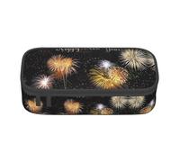 ZHAOUR Astuccio con motivo Kiwi con grazioso motivo stampato - organizer multiuso - resistente tessuto Oxford - scomparti multipli, Buon anno nuovo., Taglia unica, Zaino per la scuola