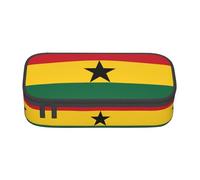 ZHAOUR Astuccio con stampa di arrampicata su roccia, multifunzione, in tessuto Oxford resistente, scomparti multipli, Bandiera del Ghana, Taglia unica, Zaino per la scuola