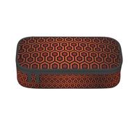 ZHAOUR Astuccio con stampa "Merry Christmas" - Organizer multiuso - Tessuto Oxford resistente, scomparti multipli, Lingge, Taglia unica, Zaino per la scuola