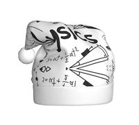 ZHAOUR Cappello natalizio con stampa fisica per adulti, comodo, per Natale, Capodanno, Babbo Natale, bomboniere, cappelli, festa