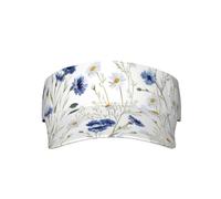 ZHAOUR Elegante cappello da baseball unisex con stampa bandiera dell'Ucraina, per adulti, per sport, spiaggia e attività all'aperto, Fiore disegnato a mano., Taglia unica