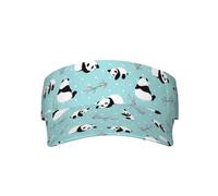 ZHAOUR Elegante cappello da baseball unisex con stampa leopardata per adulti, per sport, spiaggia e attività all'aperto, Panda Bear Cartoon, Taglia unica