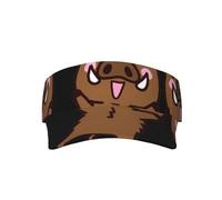 ZHAOUR Elegante cappello da baseball unisex con stampa marmorizzata per adulti, per sport, spiaggia e attività all'aperto, Animazione di salto Cinghiale, Taglia unica