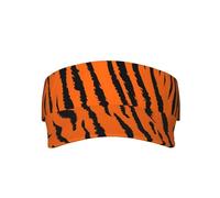ZHAOUR Elegante cappello da baseball unisex per adulti, con stampa a pois e barboncino viola, per sport, spiaggia e attività all'aperto, Tigre arancione leopardo, Taglia unica