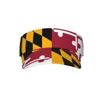 ZHAOUR Elegante cappello da baseball unisex per adulti, con stampa bandiera della Carolina del Sud, per sport, spiaggia e attività all'aperto, Bandiera dello stato del Maryland, Taglia unica