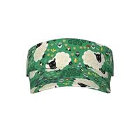 ZHAOUR Elegante cappello da baseball unisex per adulti, con stampa di zampa di cane, per sport, spiaggia e attività all'aperto, Carino Cartoon Pecora, Taglia unica