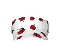 ZHAOUR Elegante cappello da baseball unisex per adulti, con stampa marrone castano chiaro, cappello da baseball per sport, spiaggia e attività all'aperto, Coccinella a sette stelle, Taglia unica