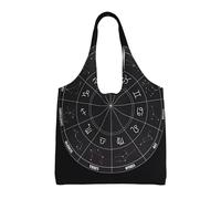 ZHAOUR Universo con stelle e galassia stampa interstellare borse tote - Grande borsa riutilizzabile per la spesa, borsa tote per traslochi, shopping, viaggi e uso quotidiano, Spazio costellazione