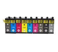 ZHAOXCAIN 1SET 7601 T7601 T7602 T7609 T7603 T7604 T7605 Cartuccia a inchiostro completo Compatibile con modelli di stampante SureColor SC-P600 Sostituzione del mercato post-vendita