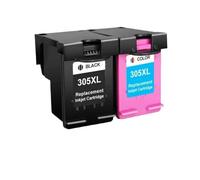 ZHAOXCAIN Compatibile con il deskjet 2320 2710 2720 2730 1210 1215 Modelli di stampante Sostituzione per accessorio a cartuccia a inchiostro 305xl 305 xl(1 BK 1 Color)