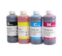 ZHAOXCAIN Kit di ricarica 'inchiostro nero a base di colorante da 500 ml compatibile con la stampante a getto d'inchiostro CISS CISS CMYK 4 Color Inchiostro universale(500ML Dye Ink-4color)