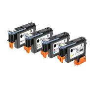 ZHAOXCAIN Printhead compatibile 761 DesignJet CH645A CH646A CH647A CH648A per DesignJet T7100 T7200 Modelli di stampante Y C/M GY/DGY MBK(1Set 4Pcs)