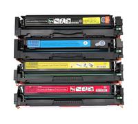 ZHAOXCAIN Set di cartucce toner compatibile di 4 CRG069 per MF752CDW MF756CX MF750 MF754CDW LBP674CX LBP673CDN con chip(CRG-069H 4color)