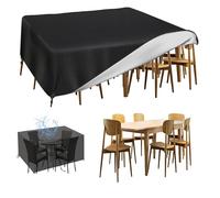 Zhaoyang Art Telo Copri Tavoli Da Terrazza 100x70x85cm Copertura per Mobili Da Giardino Copertura Mobili Da Giardino Antivento Copritavolo Esterno Impermeabile Copri Tavolo Da Esterno