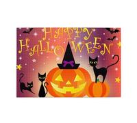 ZhaoYuGoods Happy Halloween Day, puzzle da 1000 pezzi per adulti, puzzle orizzontali impegnativi in legno di alta qualità, con riferimento fotografico per rilassamento mentale e decorazione della casa