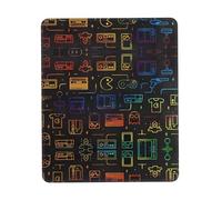 ZhaoYuGoods Poggiapolsi per tastiera con stampa di videogiochi, supporto ergonomico per il polso per la digitazione, tappetino per mouse divertente e resistente per ufficio, giochi e studi