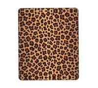ZhaoYuGoods Poggiapolsi per tastiera con stampa leopardata, supporto ergonomico per il polso per digitare comodamente, tappetino per mouse divertente e durevole per ufficio, giochi e studi