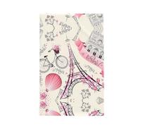 ZhaoYuGoods Strofinacci da cucina con stampa romantica Torre Eiffel di Parigi, 66 x 41 cm, strofinacci decorativi a nido d'ape, divertenti asciugamani super assorbenti per il bagno, alternativa agli