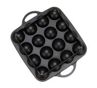 ZHAPEG 16 fori griglie in alluminio Pan Polpi Palla Pancake Maker antiaderente Piatto di cottura Polpette Pan Cucina Pentole Durevole